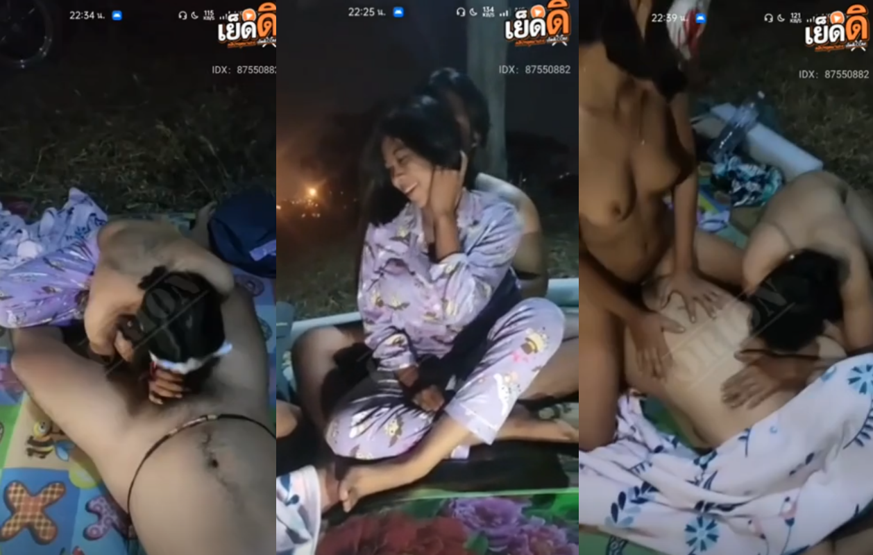 คลิปหลุด ทางบ้าน กลุ่มวัยรุ่นนอนไม่หลับนั่งกันออกมาสวิงกิ้งไลฟ์สดเสียวๆเย็ดกันริมถนนข้างทางมันส์เสียวๆ